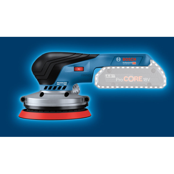 Вибрационная шлифмашина Bosch GEX 18V-125 (0601372201)
