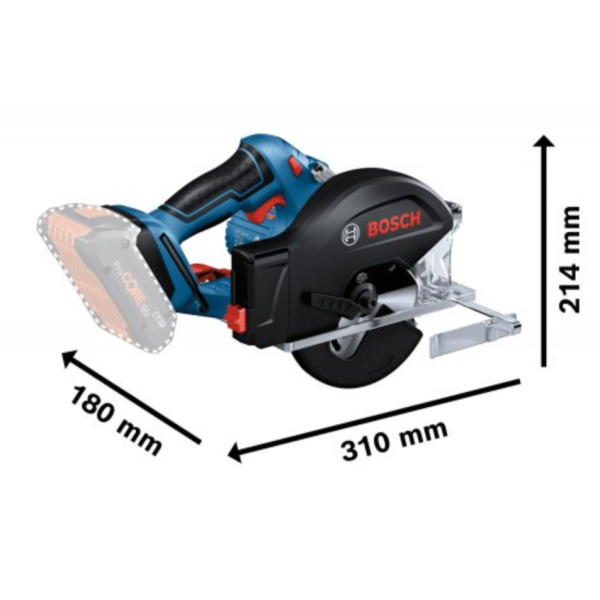 Дискова пилка Bosch GKM 18V-50 (06016B8002)