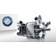 Пральна машина Bosch WAU28RHEPL + Сушильна машина Bosch WTW8760EPL + Планка Bosch WTZ27410