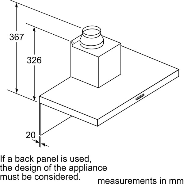 Вытяжка Bosch DWB96BC60