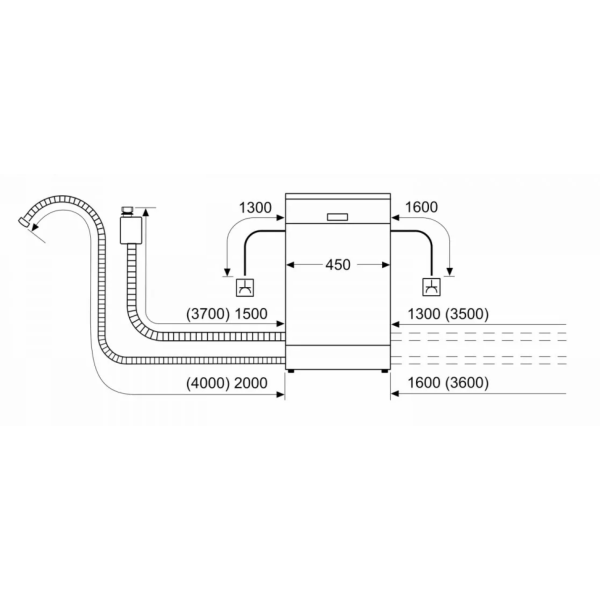 Встраиваемая посудомоечная машина Bosch SPV2HMX42E