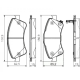 Гальмівні колодки Bosch 0986495106