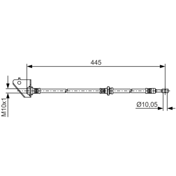 Тормозной шланг Bosch 1987481498