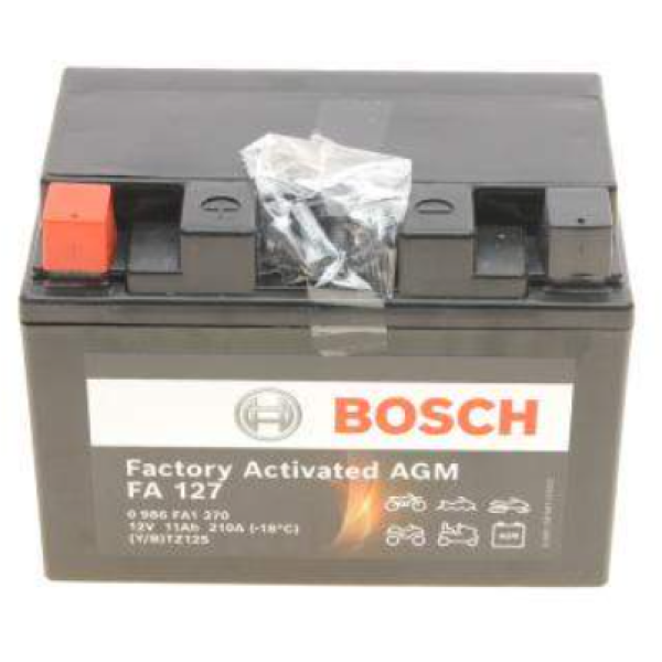 Мотоциклетный аккумулятор 12В Bosch 6СТ-11 Аз (0 986 FA1 270)