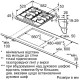 Газовая варочная поверхность Bosch PGH6B5K90R