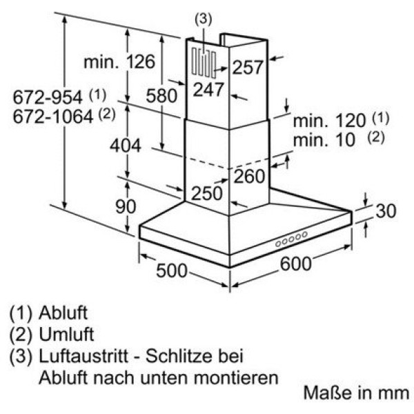 Вытяжка Bosch DWW068E50