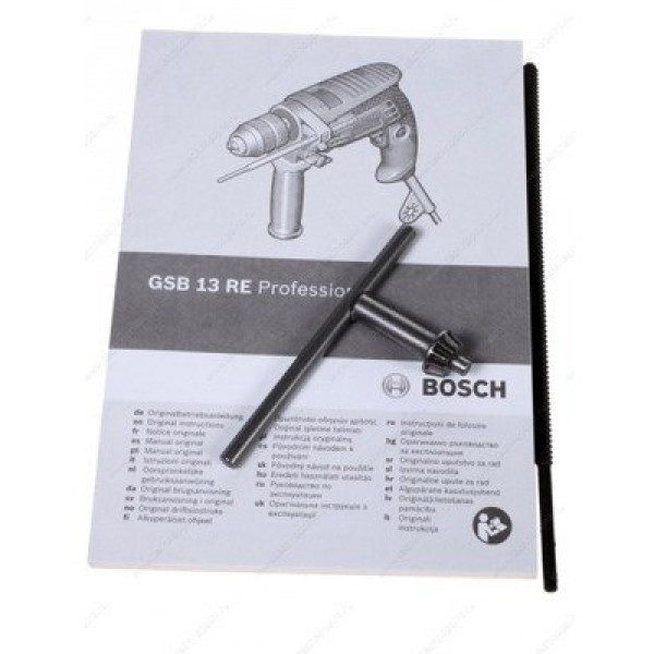 Дрель ударная Bosch GSB 13 RE ЗВП (0601217102)