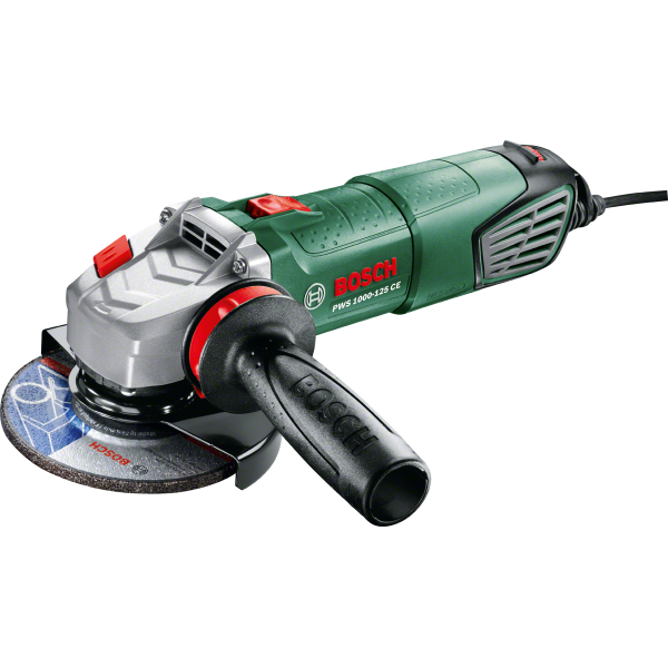 Кутова шліфувальна машина (болгарка) Bosch PWS 1000-125