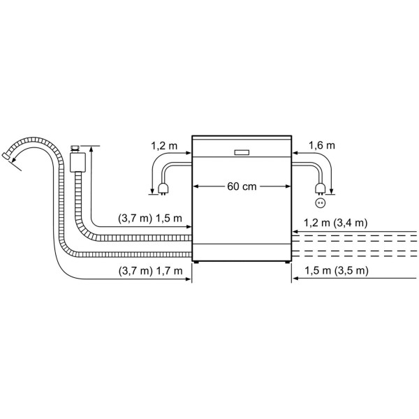 Посудомийна машина Bosch SMS46HW04E