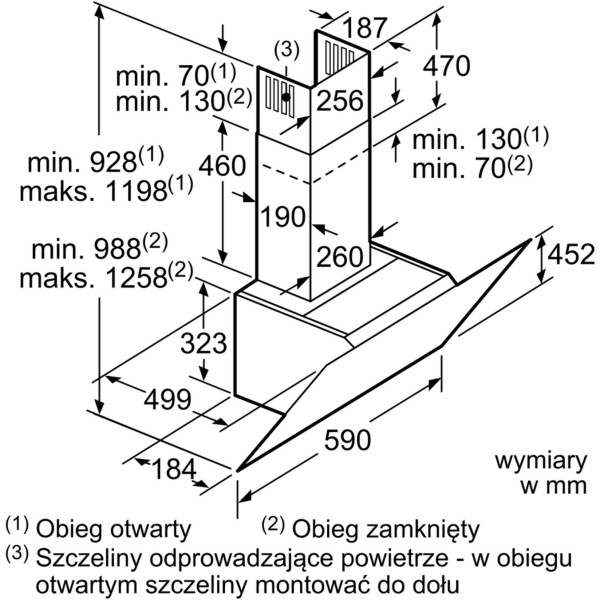 Вытяжка Bosch DWK67CM20