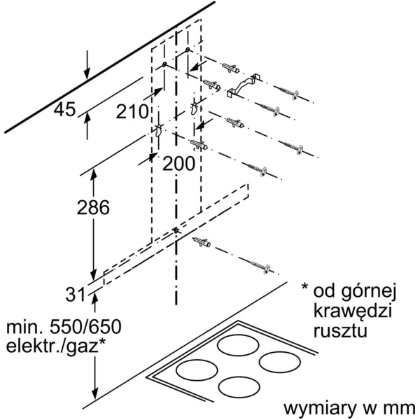 Витяжка Bosch DWB94BC50