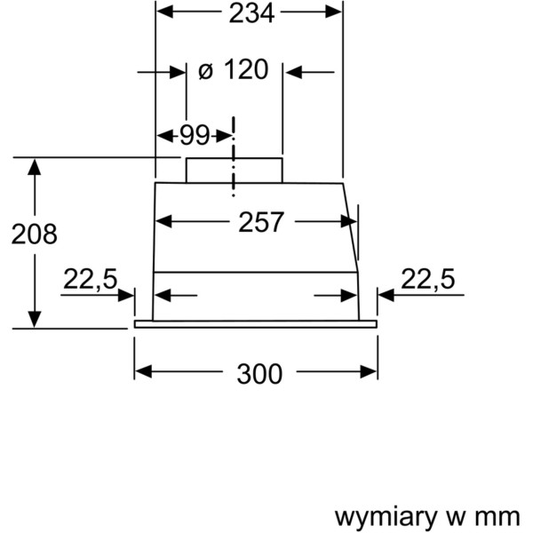 Вытяжка Bosch DLN53AA70