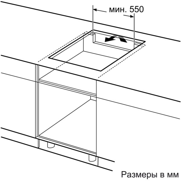Електрична варильна поверхня Bosch PUE612FF1J