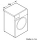 Сушильна машина Bosch WTH83001ME