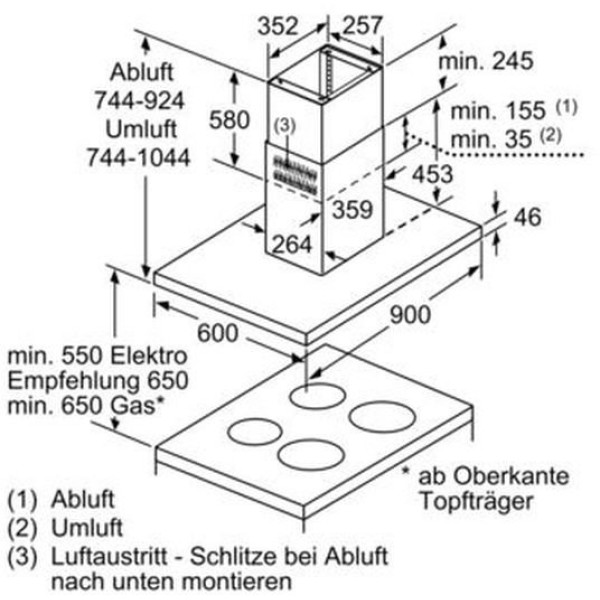 Вытяжка Siemens LF91BUV50