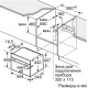 Вбудована пароварка Bosch CDG634AB0
