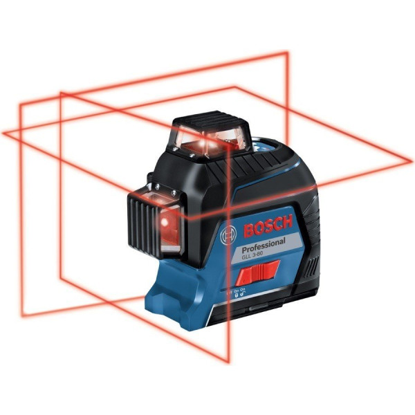 Лазерный нивелир Bosch GLL 3-80 Professional (0601063S00) + кейс