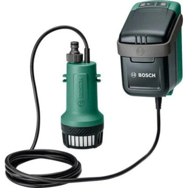 Занурювальний дренажний насос Bosch GardenPump 18 + АКБ та ЗУ (06008C4200)