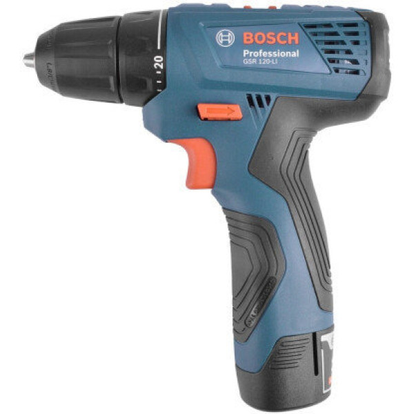 Шуруповерт Bosch GSR 120-LI + фонарь GLI 12V-300 (06019F7005)