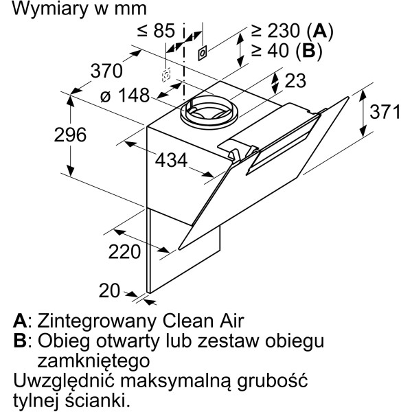 Вытяжка Bosch DWK67EM60