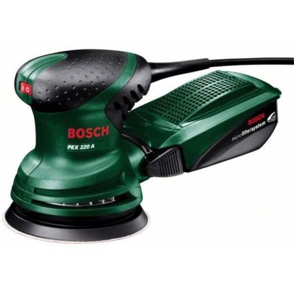 Вібраційна шліфувальна машина Bosch PEX 220 A (0603378020)