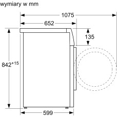 Сушильная машина Siemens WT47RTE0PL