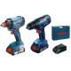 Набір інструментів Bosch GSR 180-Li + GDX 180-Li (06019G5222)
