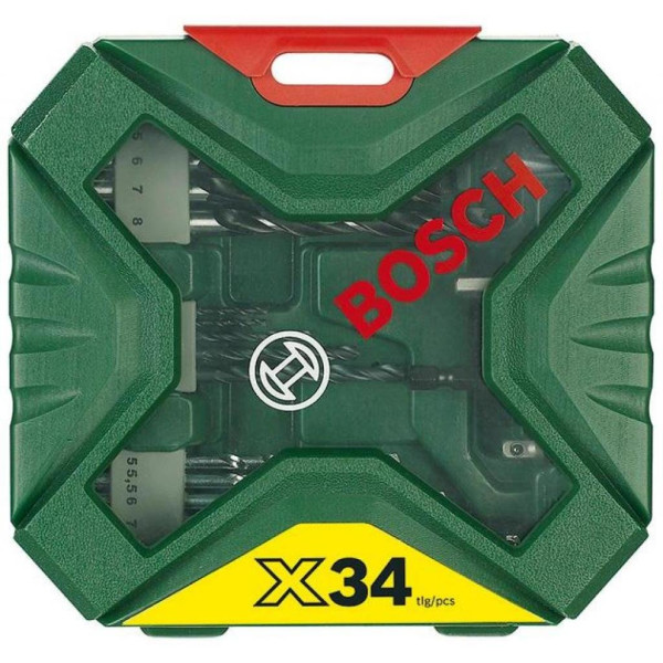 Набор сверл и бит Bosch X-LINE-34 (2607010608)
